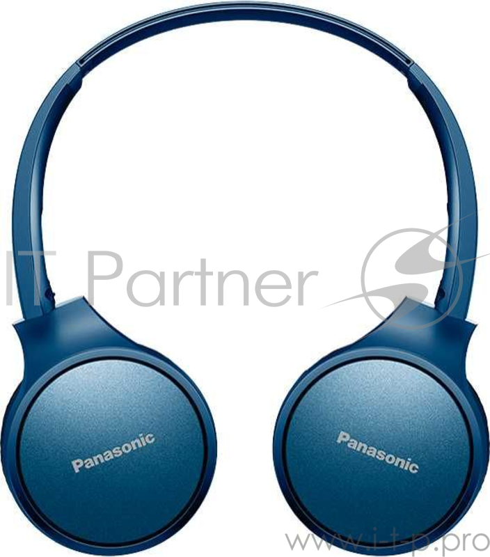 Наушники Panasonic RP-HF410BGCA синий,Bluetooth, USB-кабель 0,5 м, микрофон