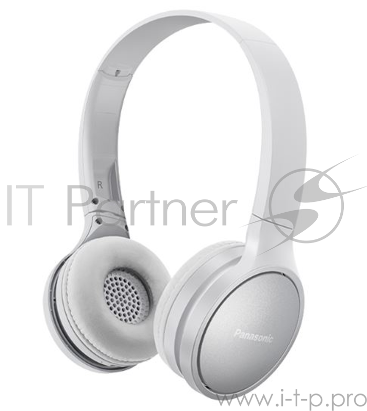 Наушники Panasonic RP-HF410BGCW белый,Bluetooth, USB-кабель 0,5 м, микрофон