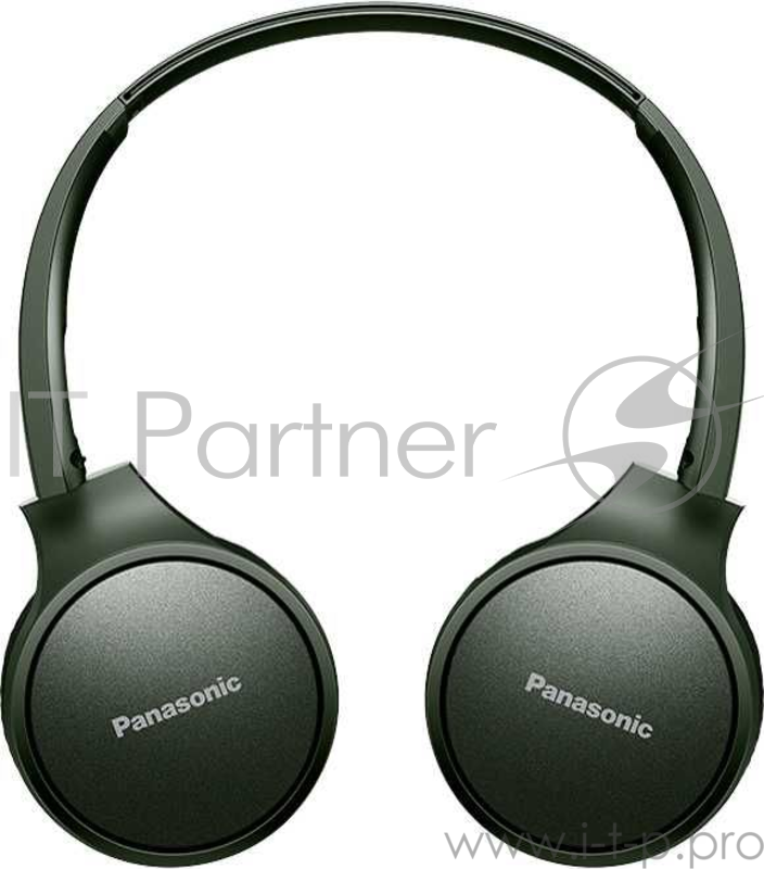 Наушники Panasonic RP-HF410BGCG зелёный,Bluetooth, USB-кабель 0,5 м, микрофон
