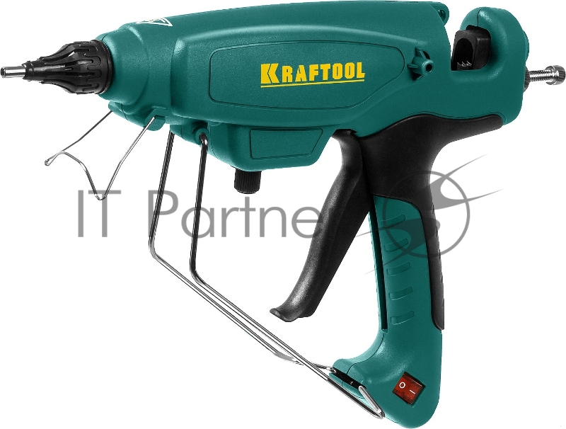 Пистолет клеевой KRAFTOOL 06843-300-12 PRO регулятор темп, выход клея 1,5 кг/час, d=12мм, 300Вт