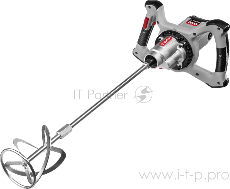 Миксер ЗУБР МР-1600-2 2 скорости 1600 Вт 26.7 Нм 0-390 / 0-550 об/мин