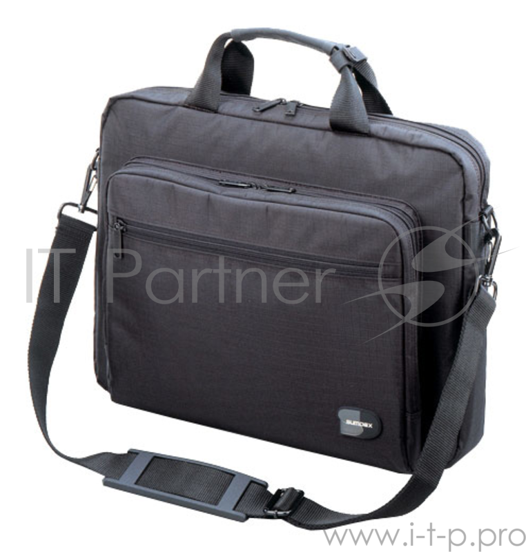 Сумка для ноутбука Сумка SUMDEX NRN-088BK { нейлон,черная,15,6