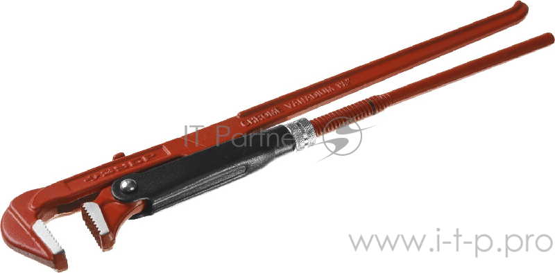 Ключ трубный ЗУБР 27314-2 МАСТЕР рычажный, прямые губки, цельнокованный, № 2, 1.5