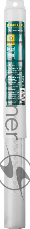 Зубило KRAFTOOL ALLIGATOR HEX 28 29341-00-400 пикообразное 400мм