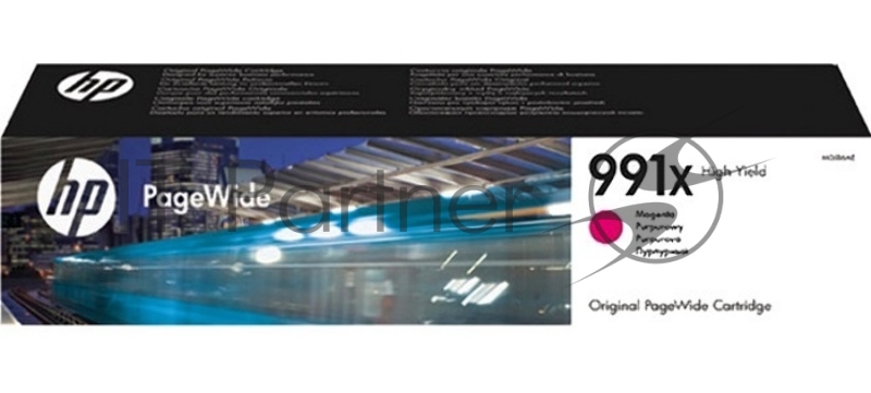 Расходные материалы HP M0J94AE Картридж 991X Magenta {PageWide-Pro 750/772/777 , (16000 стр), (194 мл)}