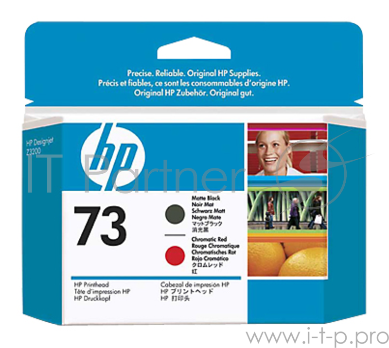 Расходные материалы HP CD949A Печатающая головка №73, Matte Black / Chromatic Red {Designjet Z3200 Photo Printer series, Matte Black / Chromatic Red}