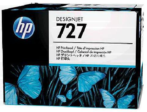 Расходные материалы HP B3P06A Печатающая головка №727, Color {Designjet T920/T1500}