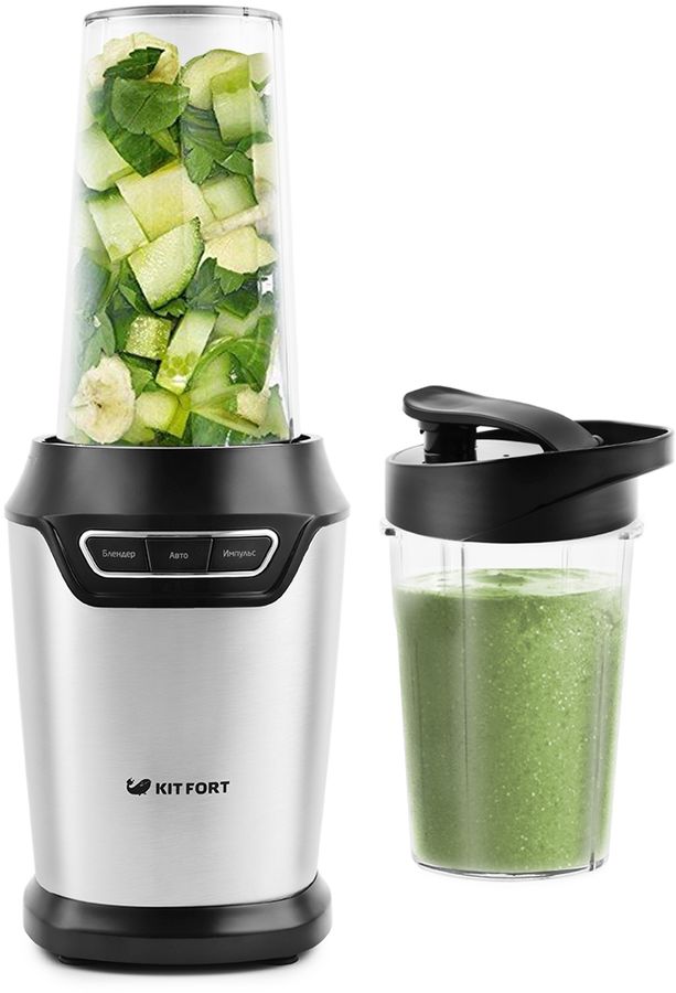 Блендер стационарный Kitfort КТ-1365 1000Вт черный