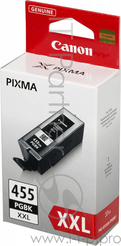 Расходные материалы Canon PGI-455XXL PGBK Чернильница для Canon PIXMA MG6340, MX924, Черный, 1000 стр