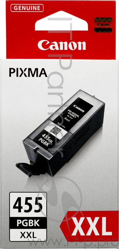 Расходные материалы Canon PGI-455XXL PGBK Чернильница для Canon PIXMA MG6340, MX924, Черный, 1000 стр