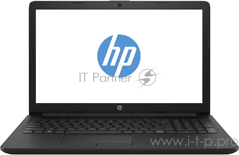 Ноутбук 15.6 HD HP 15-da0468ur/s black (Pen 4417U/4Gb/256Gb SSD/noDVD/VGA int/DOS) (7NE94EA)