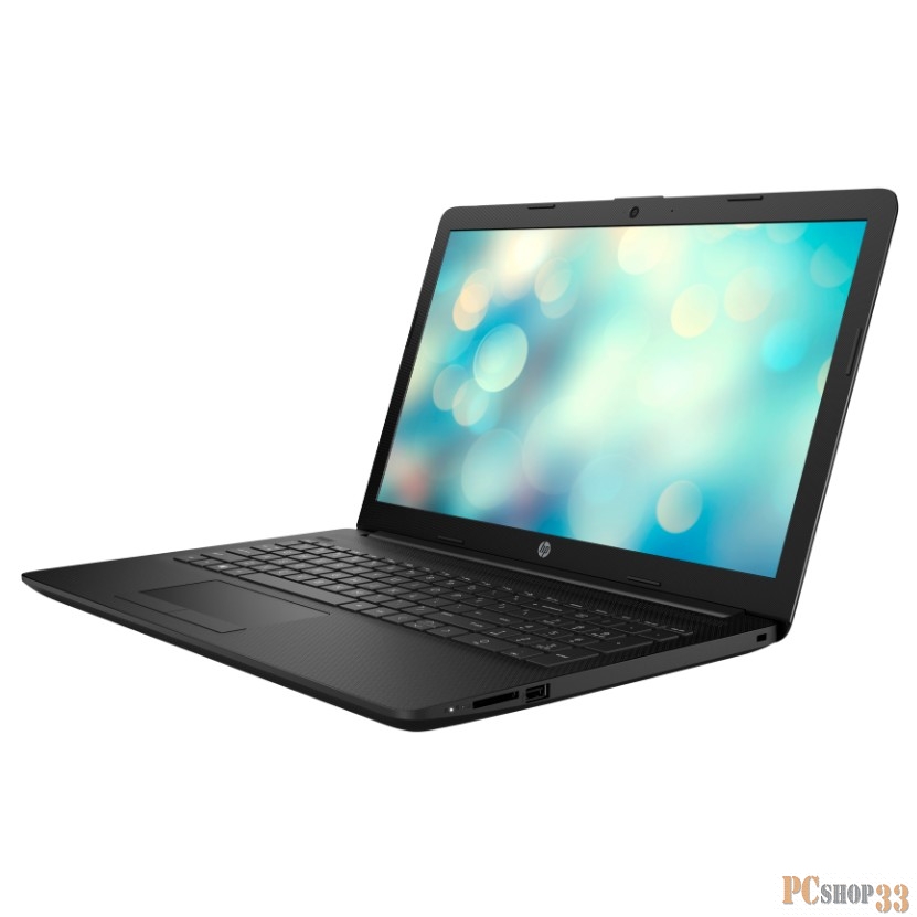 Ноутбук 15.6 HD HP 15-da0465ur/s black (Pen 4417U/8Gb/128Gb SSD/noDVD/VGA int/DOS) (7MW75EA)