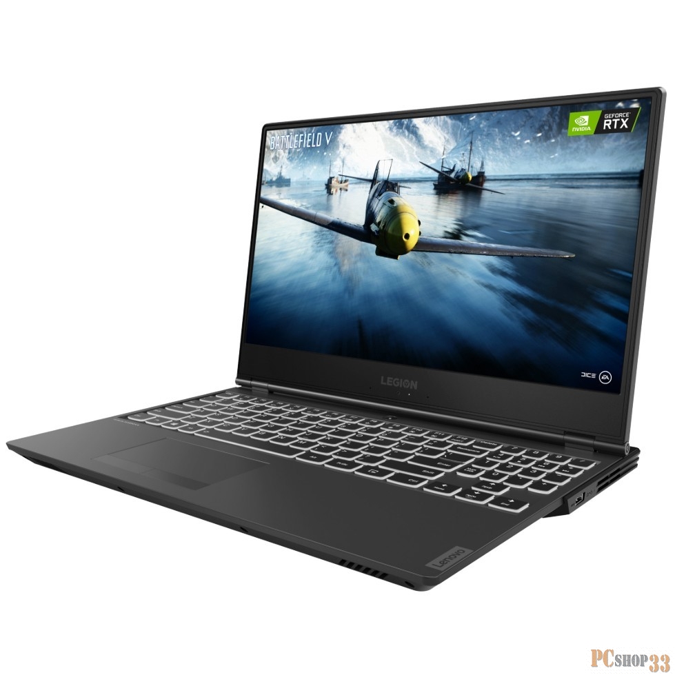 Ноутбук Lenovo Legion Y540-17PG0 Core i5 9300H/8Gb/1Tb/SSD128Gb/nVidia GeForce GTX 1650 4Gb/17.3/IPS/FHD (1920x1080)/Free DOS/black/WiFi/BT/Cam