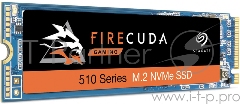 Твердотельный накопитель SSD Seagate FireCuda 510 ZP1000GM30011 1Tb 3D TLC M.2 2280 PCIe G3 x4, NVMe 1.3