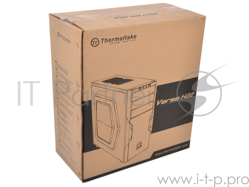Корпус Thermaltake Versa H22 Black w/o PSU,CA-1B3-00-M1NN-00