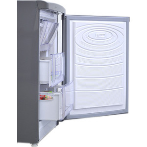 Морозильник NORDFROST DF 156 IAP серебристый металлик115 л, класс А+, 3 секции морозильной камеры, 2 выдвижных ящика из пластика, 90х57х63 см, цвет: серебристый металлик