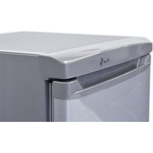 Морозильник NORDFROST DF 156 IAP серебристый металлик115 л, класс А+, 3 секции морозильной камеры, 2 выдвижных ящика из пластика, 90х57х63 см, цвет: серебристый металлик