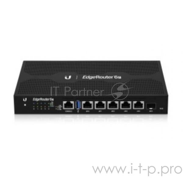 Маршрутизатор 5P 1000M 1SFP ER-6P UBIQUITI