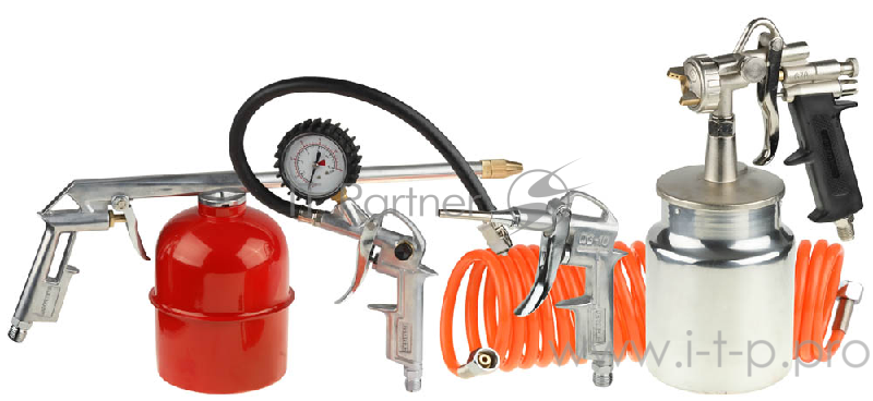 Набор пневматический STAYER MASTER 06487-H5 универсальный: краскораспылитель. 5 предм