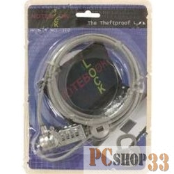 Аксессуар к ноутбуку Notebook lock NCL-102 {замок для защиты ноутбука - кодовый}