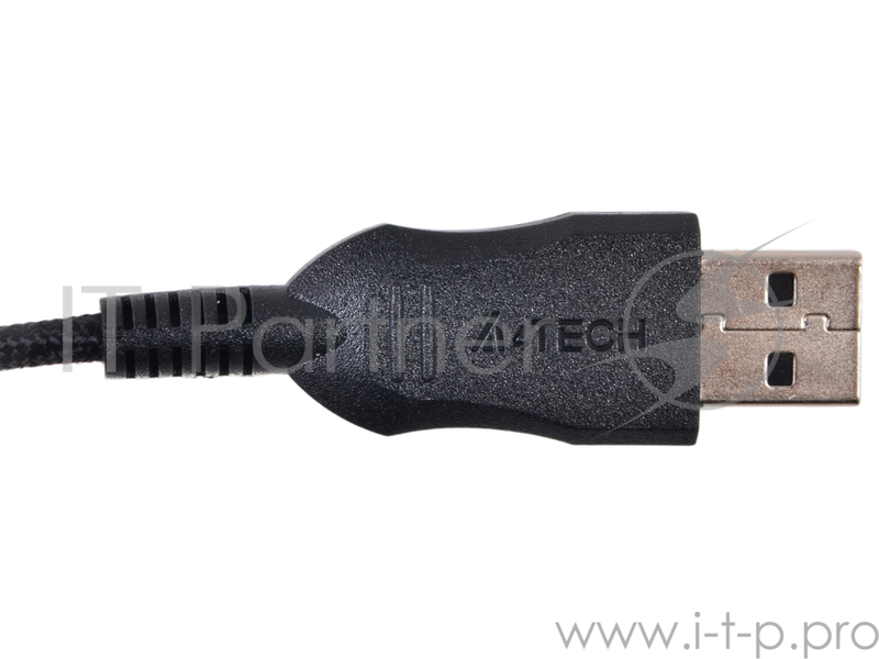 Лазерная мышь A4Tech Laser Gaming Mouse X7 XL-750BK, 6кн.+скр., черный (USB)