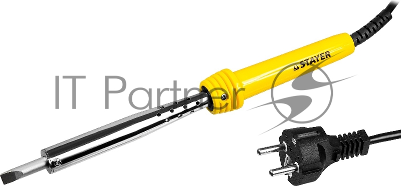 Паяльник STAYER MASTER 55305-100 с пластмас.рукояткой и долговечным жалом-клин 100Вт