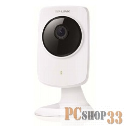 Цифровая камера TP-Link NC210 Wi-Fi облачная HD-камера, 2,4 ГГц, 150 Мбит/с, 802.11b/g/n, кнопка WPS, прямоугольный дизайн, H.264 видео, 20 к/с при разрешении в 1280x720 (720 пикс), 1/4-дюймовый сенсор CMOS