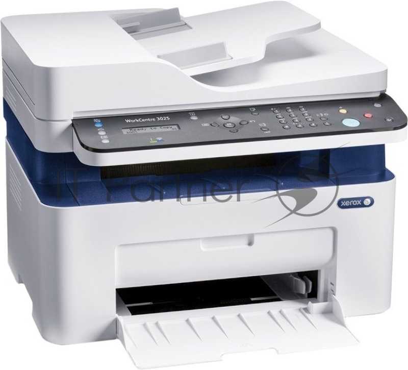 Копировальный аппарат Xerox WorkCentre 3025V/NI {A4, P/C/S/F, 20 ppm, max 15K pages per month, 128MB, GDI, USB, Network, Wi-fi} WC3025NI#