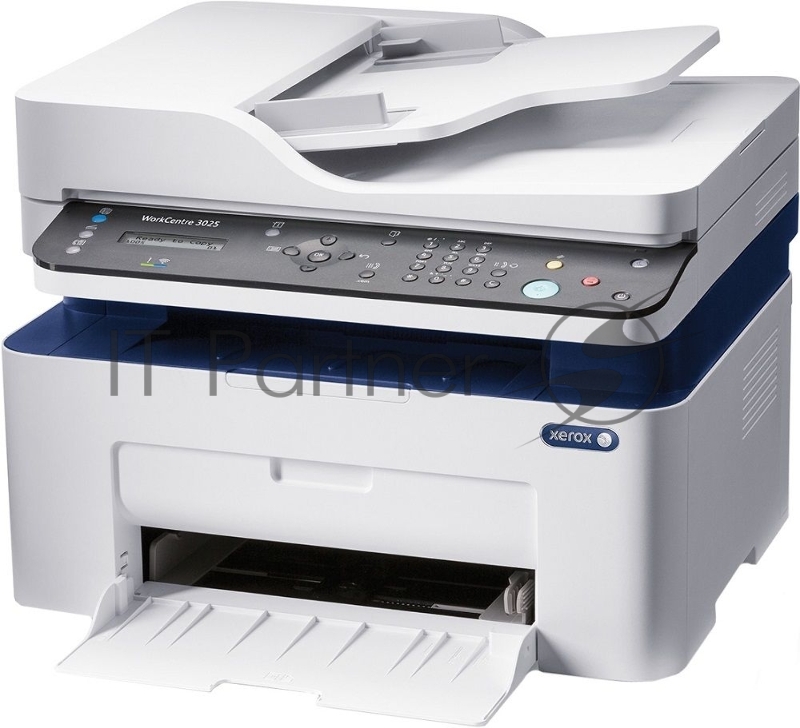 Копировальный аппарат Xerox WorkCentre 3025V/NI {A4, P/C/S/F, 20 ppm, max 15K pages per month, 128MB, GDI, USB, Network, Wi-fi} WC3025NI#