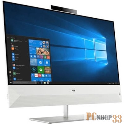 Моноблок 23.8 FHD HP Pavilion 24-xa0063ur white (Core i5 9400T/8Gb/1Tb/noDVD/VGA int/DOS) (7JU53EA)