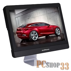 Платформа-моноблок PowerCool P2151BK 21.5 черный, (DVI, 200 W)