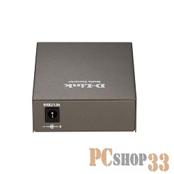 Сетевое оборудование D-Link DMC-F30SC/A1A/E Медиаконвертер из 100BASE-TX по витой паре в 100BASE-FX по одномодовому волокну (30 км, SC)