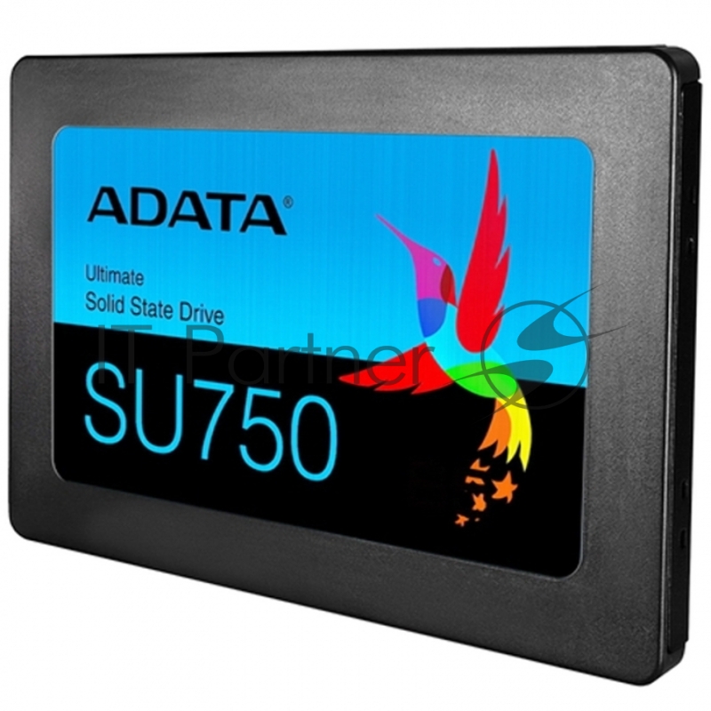 Накопитель SSD 2.5 ADATA 1.0Tb SU750 <ASU750SS-1TT-C> (SATA3, up to 550/520MBs, 3D TLC)