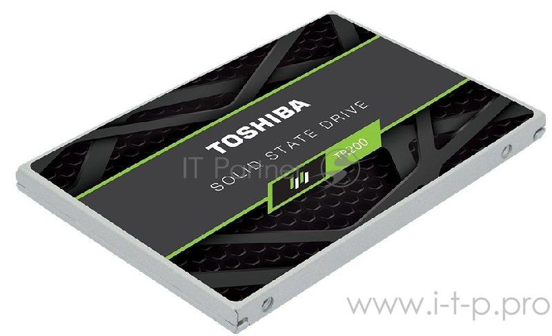 Накопитель SSD 2.5 Toshiba 960Gb TR200 <THN-TR20Z9600U8> Retail (SATA3, 555/540Mbs, 88000IOPs, 3D TLC, 7mm)