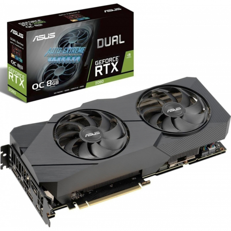 Видеокарта ASUS DUAL-RTX2080S-O8G-EVO
