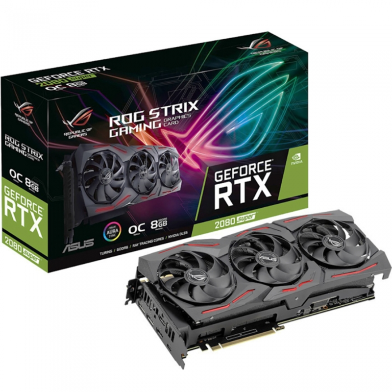 Видеокарта ASUS ROG-STRIX-RTX2080S-A8GGAMING
