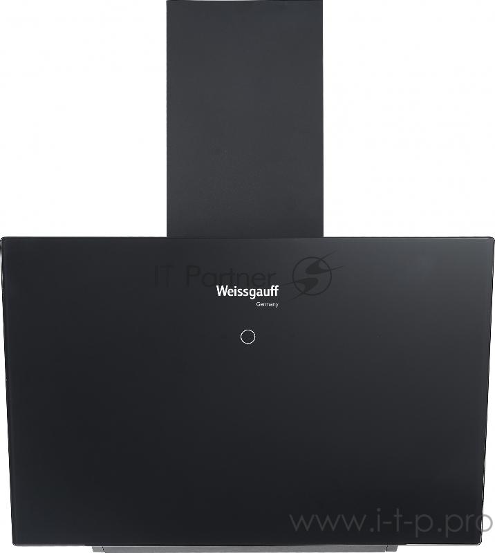 Вытяжка наклонная Weissgauff Tau 60 TC BL черный