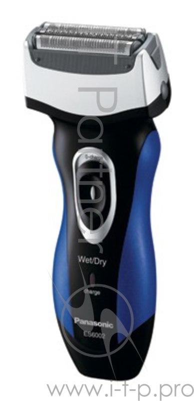 Бритва сетчатая Panasonic ES6002 реж.эл.:3 питан.:аккум. черный/синий