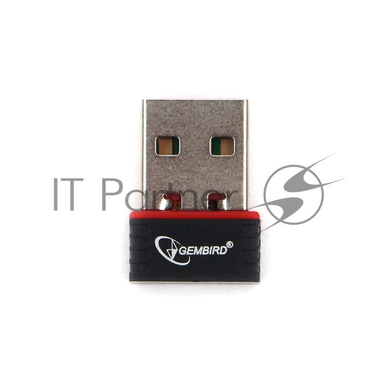 Сетевой микро адаптер WiFi Gembird 150 Мбит, USB, 802.11b/g/n (WNP-UA-007)
