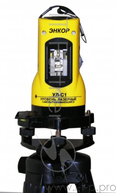 Уровень ЭНКОР 13484 ±0,5мм/м самовыравнивающийся ±4° 650нм