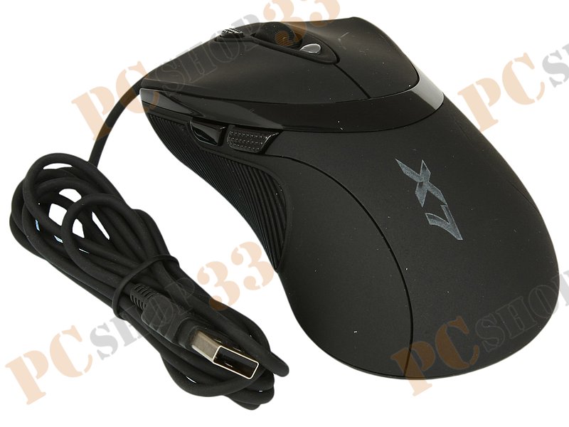 Оптическая мышь A4Tech Gaming Mouse X7 X-748K, 6кн.+скр., черный (USB2.0)