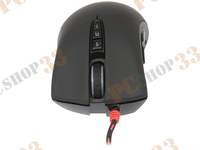 Оптическая мышь A4Tech Bloody V3, 7кн.+скр., черный (USB)