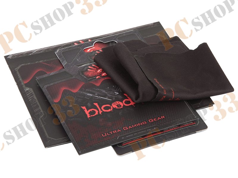 Оптическая мышь A4Tech Bloody V3, 7кн.+скр., черный (USB)