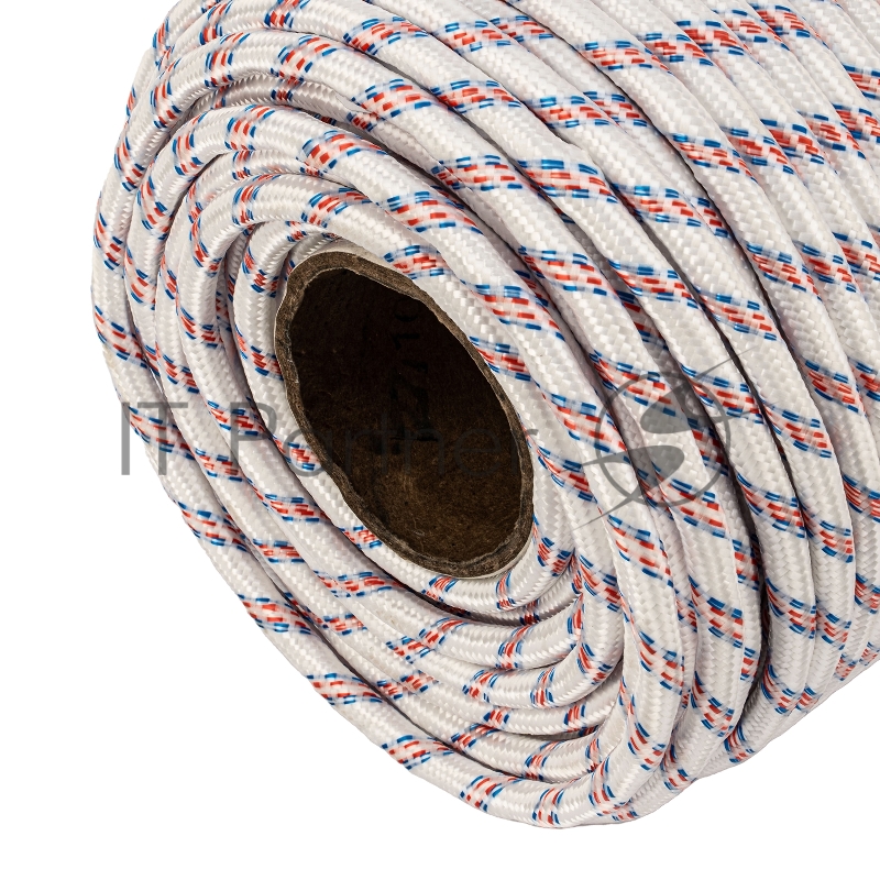 СИБРТЕХ Фал плетёный полипр. 24-прядный с полипр. серд. 12 мм, бухта 100 м, 1000 кгс// СИБРТЕХ//Россия 93968