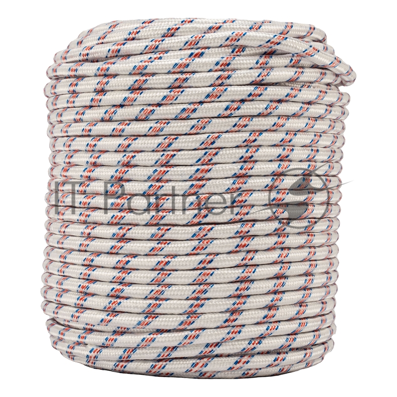 СИБРТЕХ Фал плетёный полипр. 24-прядный с полипр. серд. 12 мм, бухта 100 м, 1000 кгс// СИБРТЕХ//Россия 93968