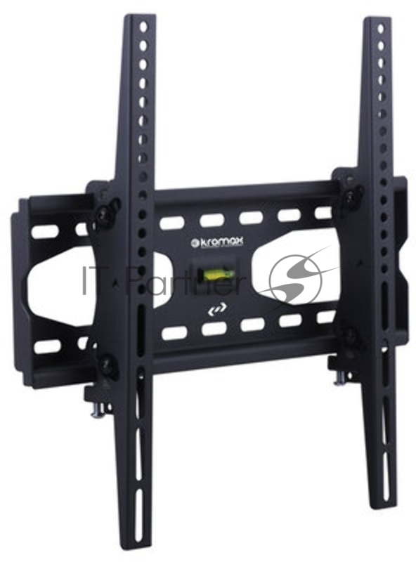 Крепеж Kromax STAR-44 grey, наст. для TV 26-55, max 50 кг, 1 ст св., нак. ±12°, от ст. 75 мм, max VESA 400x400 мм.