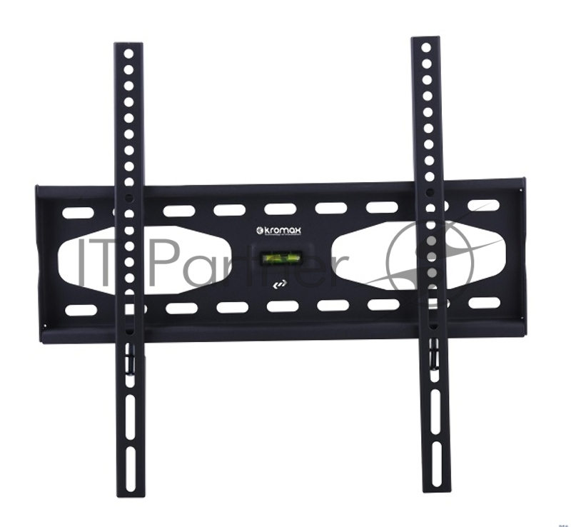 Крепеж Kromax STAR-44 grey, наст. для TV 26-55, max 50 кг, 1 ст св., нак. ±12°, от ст. 75 мм, max VESA 400x400 мм.