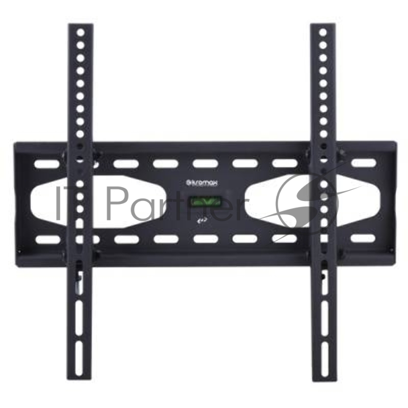 Крепеж Kromax STAR-44 grey, наст. для TV 26-55, max 50 кг, 1 ст св., нак. ±12°, от ст. 75 мм, max VESA 400x400 мм.