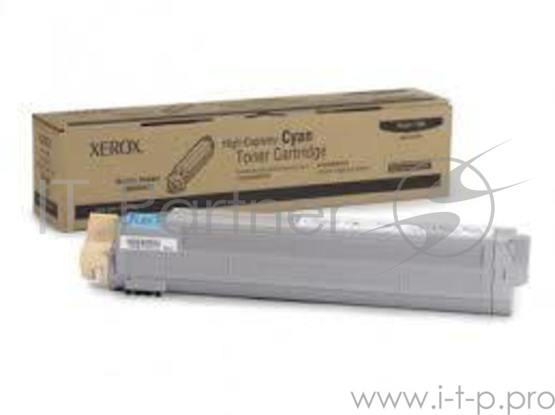 Тонер Картридж XEROX 106R01150 голубой,cyan (9000 стр.) для Phaser 7400 (Channels)