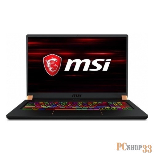 MSI GS75 9SE-837RU Coffeelake refresh i7-9750H/16GB DDR IV /512GB SSD/noODD/17.3 FHD, 240Hz TBezel RGB/RTX 2060 ,GDDR6 6GB/WiFi+BT/Win 10/Black